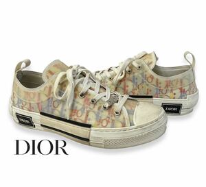 正規品 Dior Homme B23 Low Sneakers 20CDC ディオール オム オブリーク ローカット スニーカー トロッター マルチカラー ロゴチャーム付き