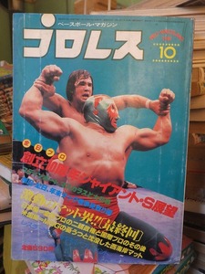 プロレス　356号　　　　　１９８１年１０月号　　　　　　　　ベースボールマガジン社