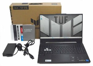 ★元箱付！ASUS TUF Dash F15 FX517ZC-I5R3050BYB Core i5-12450H 8GB 512GB RTX 3050 Win11 Home PC ノートパソコン 美品！★