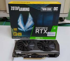 ★★ZOTAC◇GAMING Geforce RTX3060ti TWIN Edge 動作確認済◇中古★★