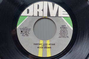 ★US盤 EP★　Peter Brown - Fantasy Love Affair / It