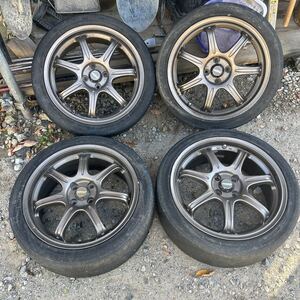 205/45R17 17インチホイール　7J