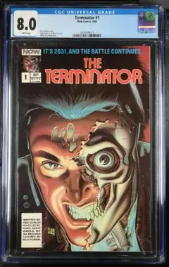 アメコミリーフ The Terminator #1 CGC 8.0