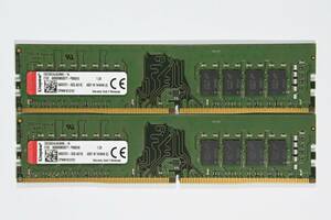 動作保証★メモリー PC4-21300 DDR4-2666 32GB(16GBx2)Kingston エラー無★048