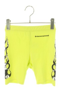 クロムハーツ ハーフパンツ PPO HALF SHORT サイズ:XS MATTYBOYファイヤープリントショートパンツ 中古 GZ11