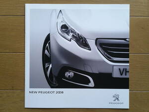 ★☆PEUGEOT 2008 (A94HM01型) カタログ 2013年版 10ページ 諸元表付き フランス プジョー 小型SUV☆★