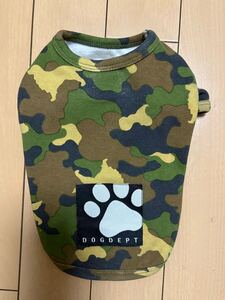 DOGDEPT(ドッグデプト)dogdept 美品 人気完売品ストレッチ半袖スウェット XS 小型犬 散歩 ドッグラン Dogdept 散歩ペット犬