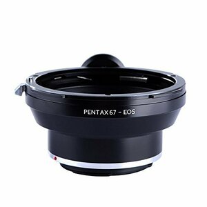 【タイムセール】 Cｏｎｃｅｐｔ? ペンタックスPｅｎｔａｘ PENTAX67－EOS マウントアダプター 67マウントレンズ－