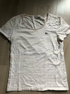 LACOSTE ボーダーTシャツ　サイズ36