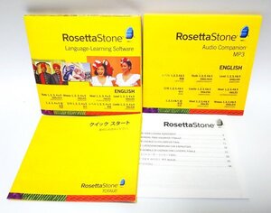 【同梱OK】 英語学習ソフト ■ Rosetta Stone ■ ロゼッタストーン ■ RosettaStone ■ Windows ■ 英会話 ■ スピーキング練習