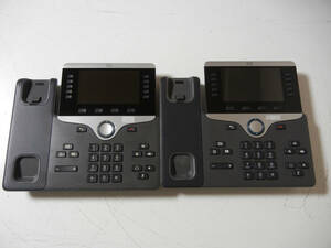 《》【中古】2台SET Cisco IP Phone CP-8851-K9 初期化