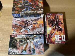 プラモデル 接着剤無 未組立 箱ダメージ有 ハセガワ 1/72 超時空要塞マクロス　4点セット