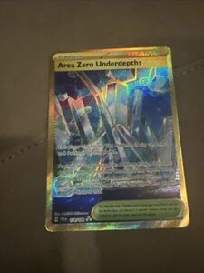 ポケモン - Area Zero Underdepths - 174/142 - Full Art - Stellar Crown - NM/M 海外 即決