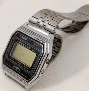 CASIO カシオ クオーツ デジタル 腕時計 155 B817 B-376L 動作未確認