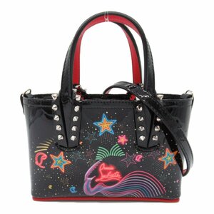 クリスチャンルブタン バタ ナノ スターライト 2wayショルダーバッグ ブランドオフ Christian Louboutin パテントレザー 2wayショルダーバ