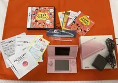 ★【極美品】★ニンテンド-DS LITE ノーブルピンク　トモダチコレクション付