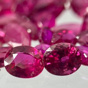 1円〜!!◆天然ルビーおまとめ25ct◆d 約5g ルース 裸石 宝石 ジュエリー jewerly ruby コランダム ルビー w3/194