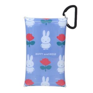 ミッフィー グッズ ミニポーチ 絵本キャラクター クリアマルチケース S MIFFY and ROSE