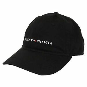 トミーヒルフィガー キャップ メンズ レディース 帽子 LOGO CAP ブランド ロゴ 人気 ブラック 黒