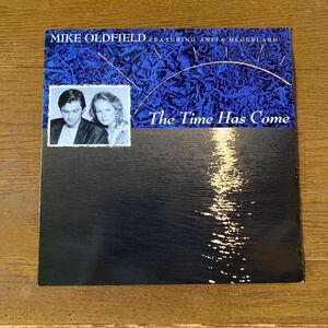 MIKE OLDFIELD FEATURING ANITA HEGERLAND THE TIME HAS COME 1987 マイク・オールドフィールド 12インチシングル 