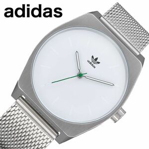 adidas アディダス PROCESS_M1 Watch アナログ シルバー/ホワイト 腕時計 (1)