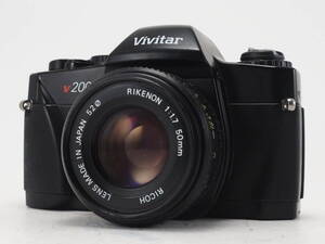 ★訳あり大特価★ ビビター VIVITAR V2000 ボディ RIKENON 50mm レンズセット #TA5714