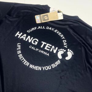 ●送料390円可能商品 ハンテン HANGTEN 新品 メンズ バックプリント 半袖 Tシャツ 紺 XXLサイズ [SM481K-BL5-3L]一 三 零★QWER★