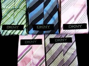 ●在庫処分セール●５本セット●№4936●【ＤＫＮＹ】ダナキャラン ニューヨークのネクタイ●