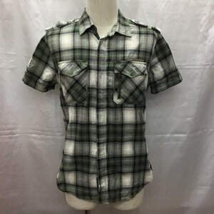 DIESEL S ディーゼル シャツ、ブラウス 半袖 半袖シャツ カラーシャツ 半袖カットソー チェックシャツ Shirt Blouse 10108524