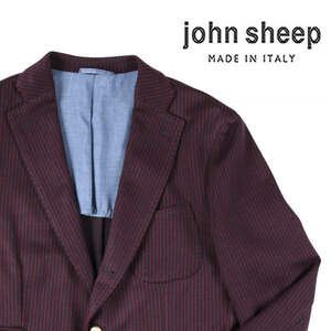 JOHN SHEEP（ジョン・シープ） ジャケット MJ116 レッド x ネイビー 52 18528wn 【AW18534】