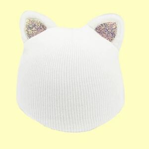 猫耳 ヘルメット カバー かわいい スキー スノーボード アクセサリー 装飾 キャップ ソフト 洗える ヘルメット 雪遊び