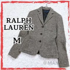 極美品 RALPH LAUREN 日本製 テーラードジャケット ツイード