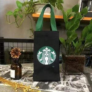 スターバックス海外限定　日本未発売　ドリンクバック　小物入れ ブラック