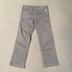 PETIT BATEAU プチバトー チノパン サイズ 5ans 110 キッズ 男の子 チャコールグレー