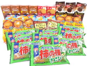 送料300円(税込)■ks909■◎菓子(柿の種わさび・ハーベスト バタートースト 等) 7種 31点【シンオク】