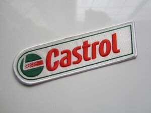 Castrol カストロール オイル ガソリン メーカー ワッペン/ 自動車 バイク オートバイ スポンサー F1 レーシング Z02