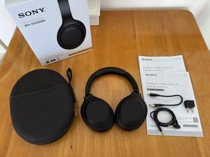 美品 SONY WH-1000XM4 ブラック ソニー ノイズキャンセリング