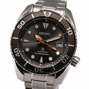 1円 稼働 極美品 SEIKO PROSPEX セイコー プロスペックス ダイバー スキューバ SBDC097 6R53-00M0 AT グレー文字盤 SS 腕時計 048420240528