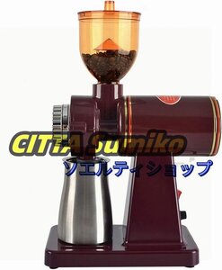 大好評★ 電動コーヒーミル 自動 コーヒーミル カット式 小型 ミル 人気 コーヒーグラインダー 粗さ8段階調節可能 豆から 電気 粉砕機 110