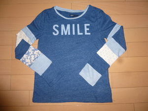 Gap kids◆長袖Tシャツ◆ブルー◆M/8（130）