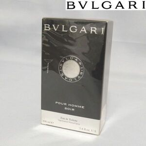 未開封★BVLGARI POUR HOMME SOIR Eau de Toilette 100ml 香水 プールオム ソワール オードトワレ ブルガリ★