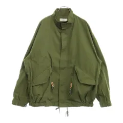 marka (マーカ) SHORT MODS ORGANIC COTTON WEATHER CLOTH M22A-01BL01C ショートモッズ ミリタリー ジップアップジャケット カーキ