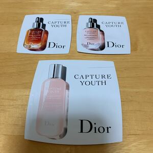 Dior★ディオール★カプチュール ユース グロウ ブースター★エンザイム ソリューション★美容液★化粧水★マットマキシマイザー★サンプル