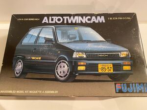 アルトツインカム　 フジミ　 24スケール　 FUJIMI 未組立　　　新品未使用　当時物　平成元年　ALTOTWIMCAM 希少　 プラモデル