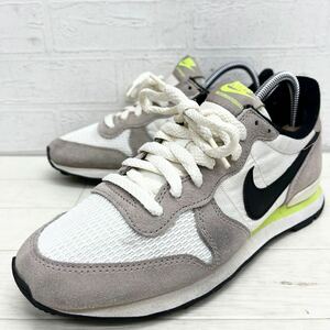 1444◎ NIKE INTERNATIONALIST ナイキ インターナショナリスト 靴 シューズ スニーカー ローカット ホワイト ベージュ レディース24.0