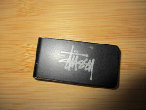 stussy 　ステューシー　　マネークリップ　　黒　　　　　（３F　ケ