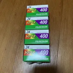 Fujicolor Super 400 フィルム 4本セット