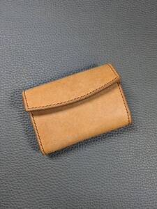 RiDo LeatherWorks【プエブロ】フラップウォレット　ミニ★サビア　ミニ財布　コンパクト財布　イタリアンレザー　ハンドメイド