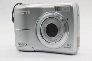 【返品保証】 【便利な単三電池で使用可】オリンパス Olympus FE-170 AF 3x コンパクトデジタルカメラ s7577