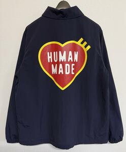【入手困難】HUMANMADE ヒューマンメイド コーチジャケット ジャケット 希少 新品未使用 レア 希少 完売 紺 ネイビー アウター 上着